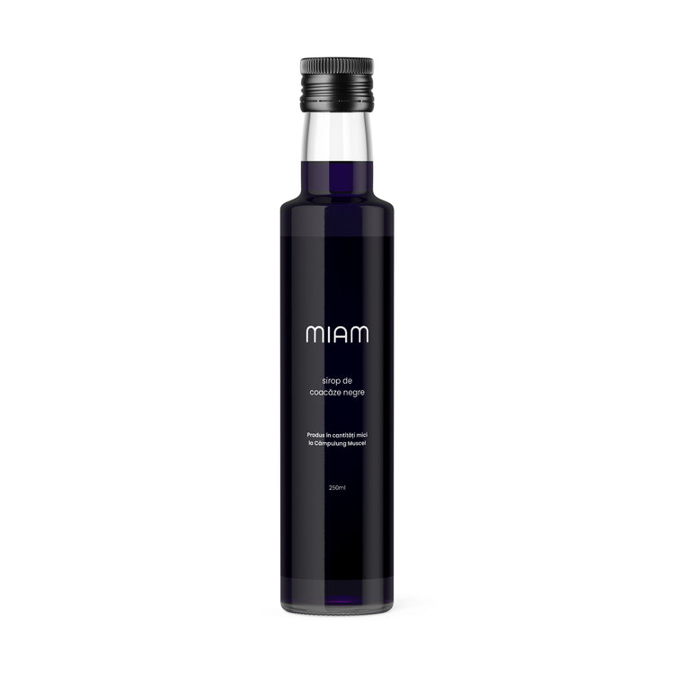 Sirop de coăcaze negre