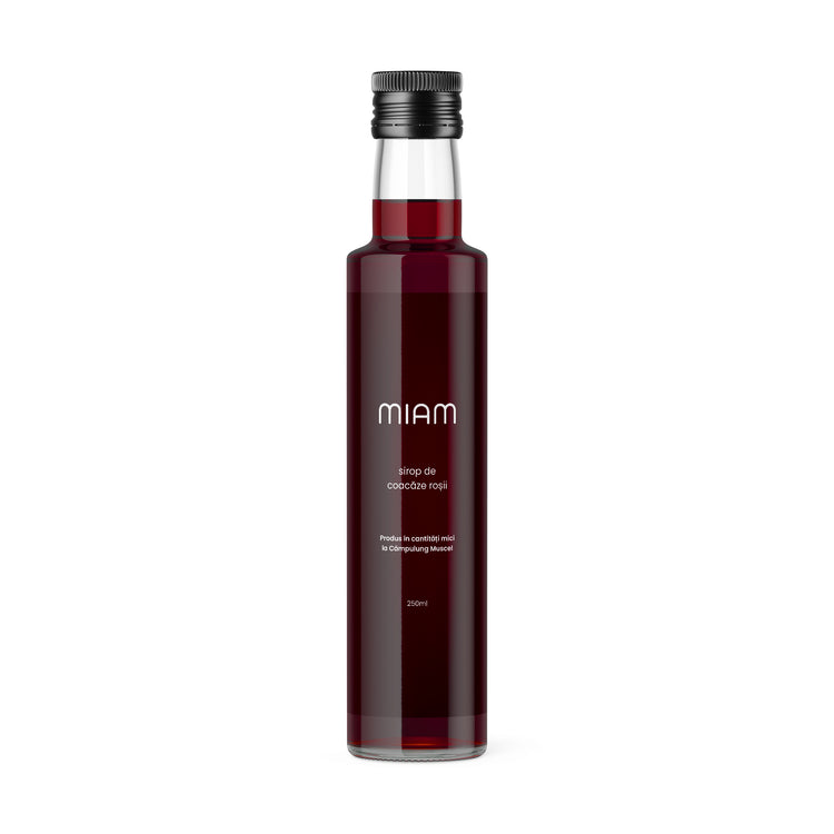 Sirop de coăcaze roșii